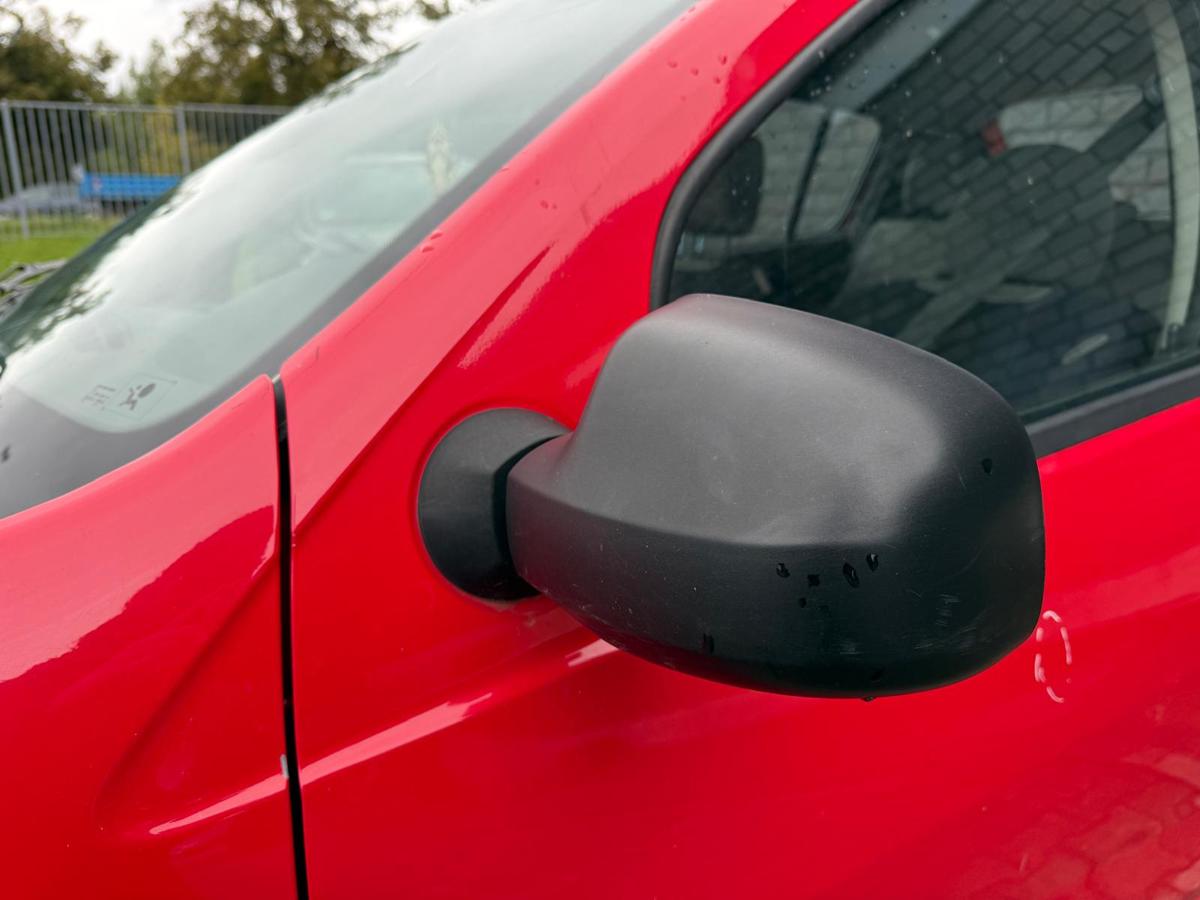 Dacia Sandero SD original Außenspiegel links manuell schwarz unlackiert BJ09